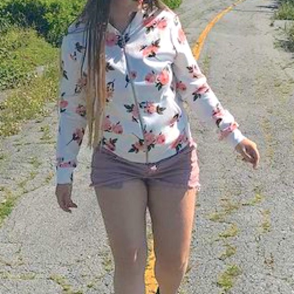 Floral bomber jacket - Picture 2 of 4